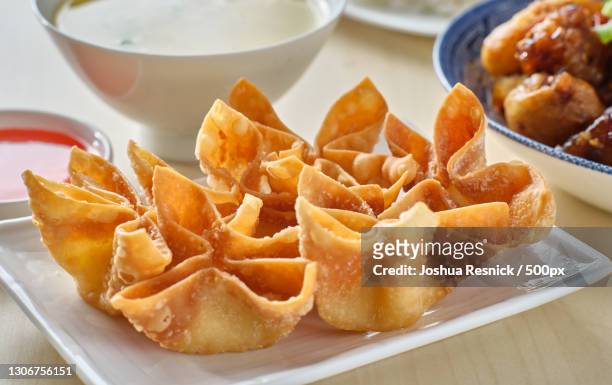 close-up of food in plate on table - yangon imagens e fotografias de stock