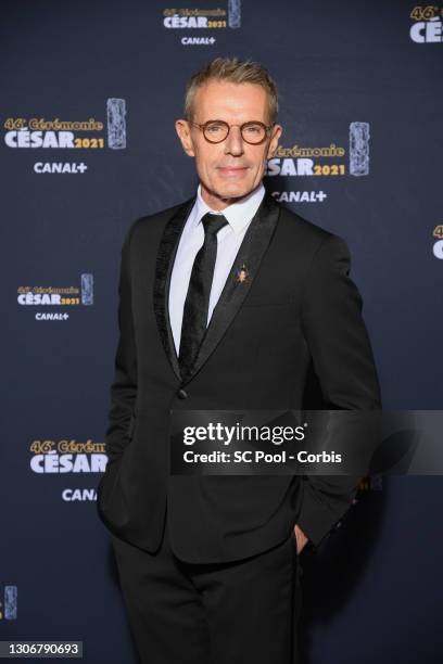 Lambert Wilson arrives at the 46th Cesar Film Awards Ceremony At L'Olympia In Paris on March 12, 2021 in Paris, France.