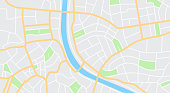 Map city. Vector Illustration.