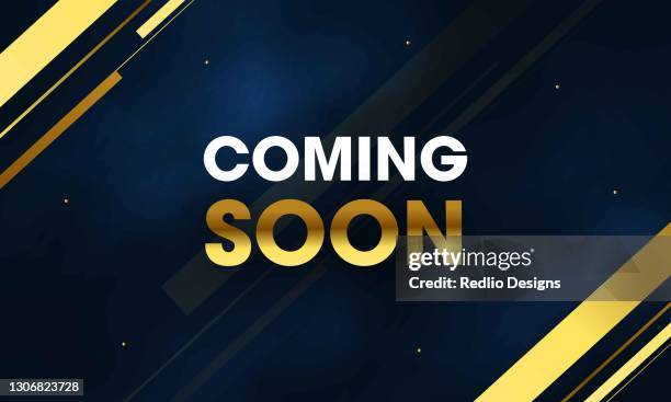 coming soon abstract banner. vector illustration. stock illustration - coming soon stock illustrations