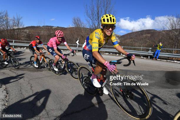 Sergio Andres Higuita Garcia of Colombia and Team EF Education - Nippo during the 56th Tirreno-Adriatico 2021, Stage 4 a 148km stage from Terni to...
