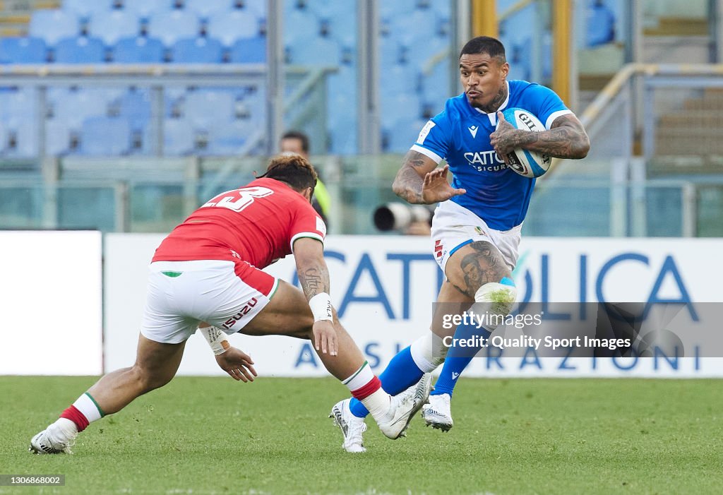 Italy v Wales - Guinness Six Nations