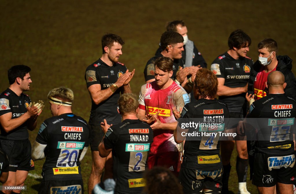 Exeter Chiefs v Harlequins - Gallagher Premiership Rugby
