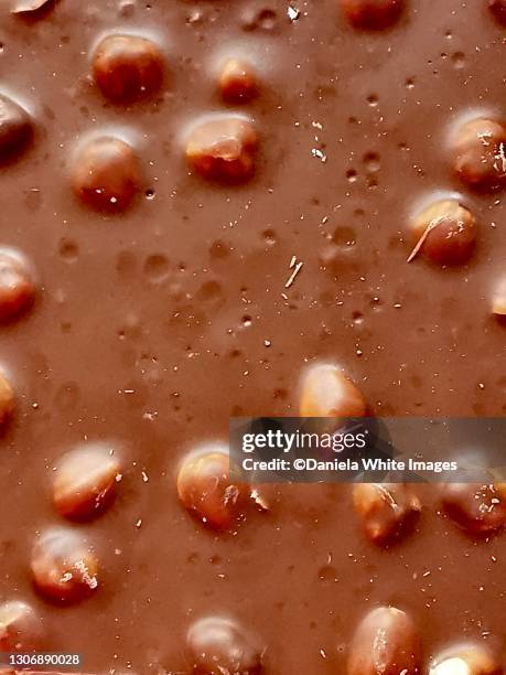 full frame food background - chocolat texture stock-fotos und bilder