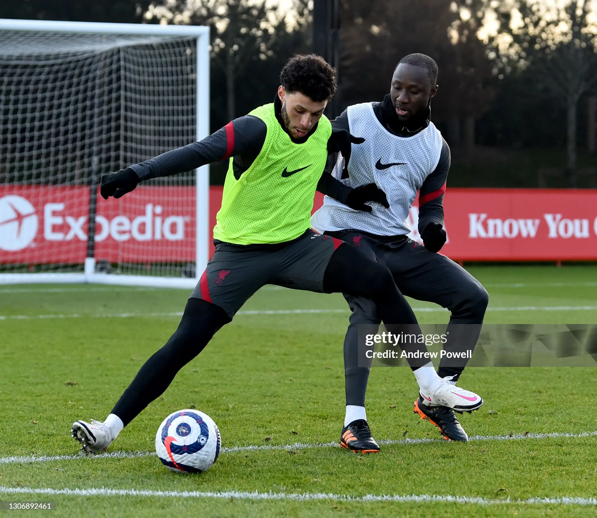 Liverpool duo Naby Keita and Alex Oxlade-Chamberlain could leave the club for free in 2023. (Photo by Andrew Powell/Liverpool FC via Getty Images)