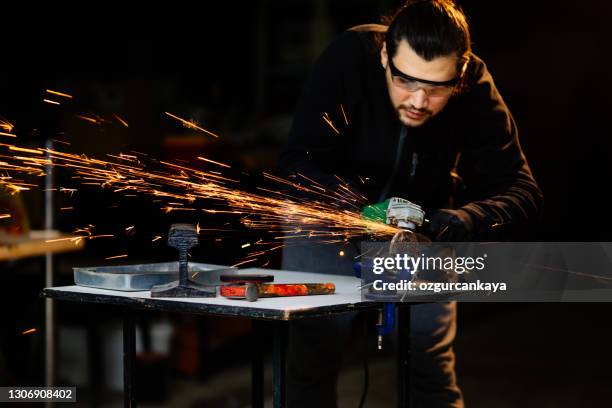 Someone Using Grinding Disk 58 Disc Sander Stock Photos, High-Res Pictures, and Images - Getty Images