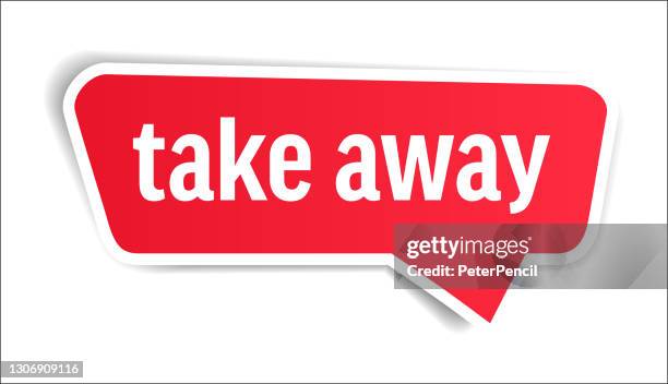 take away - speech bubble, banner, paper, label template. vector stock illustration - remove sticker stock illustrations