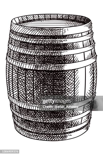 ワイン樽のベクトル描画 - barrels点のイラスト素材／クリップアート素材／マンガ素材／アイコン素材
