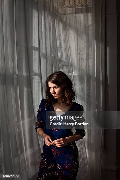 Actor Helen Baxendale is photographed for She magazine on November 18, 2010 in London, England.