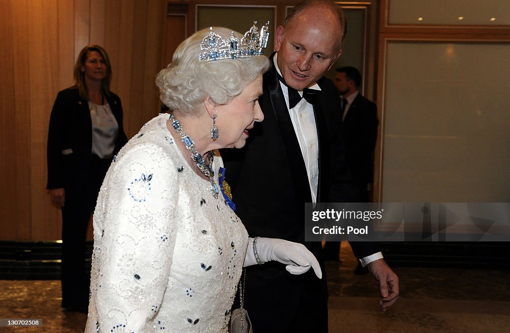 Queen Elizabeth II Attends CHOGM - Day 1