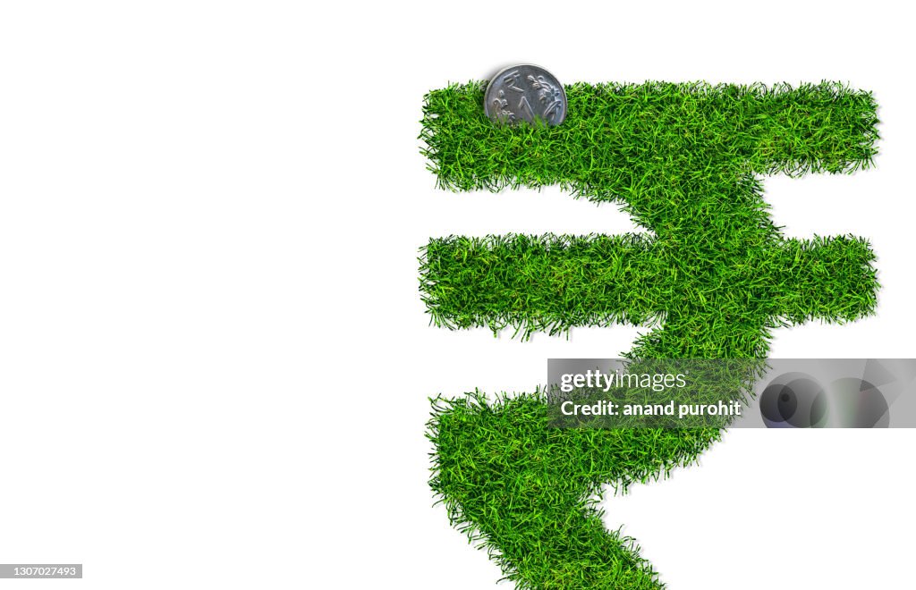 Green Ruppe Note Rupee Currency Symbol