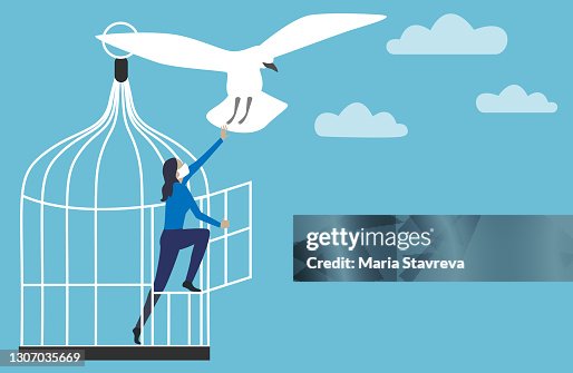 Think different and freedom concept. Think different and freedom concept.