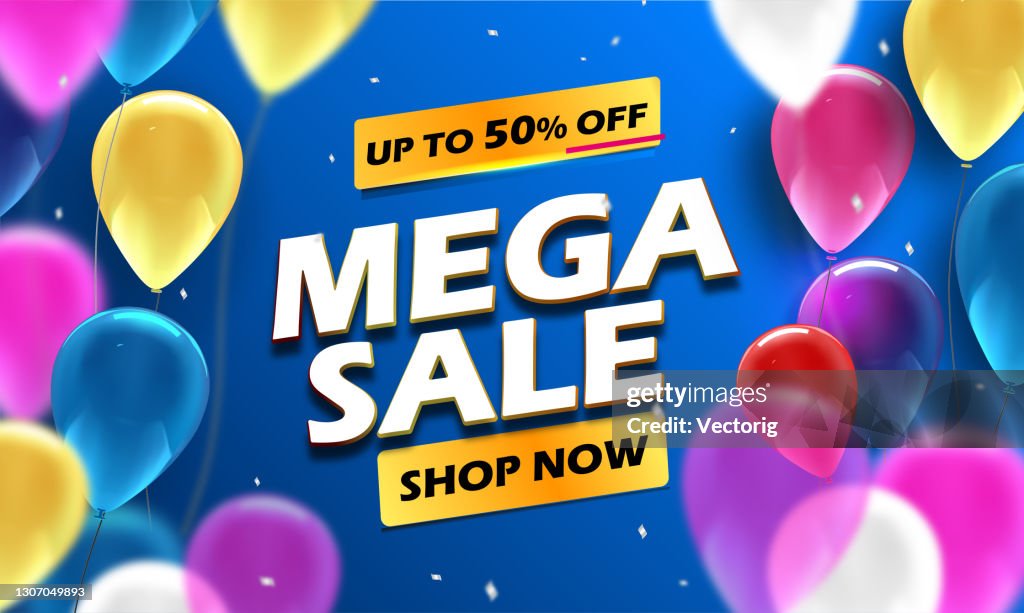 Mega Sale Banner