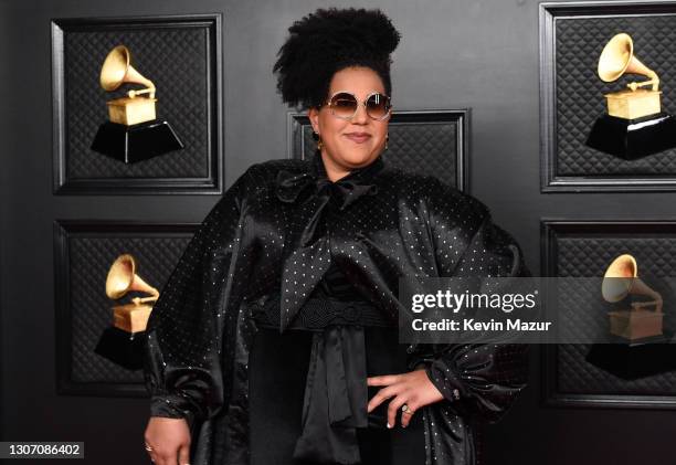 In this image released on March 14, Brittany Howard attends the 63rd Annual GRAMMY Awards at Los Angeles Convention Center in Los Angeles, California...