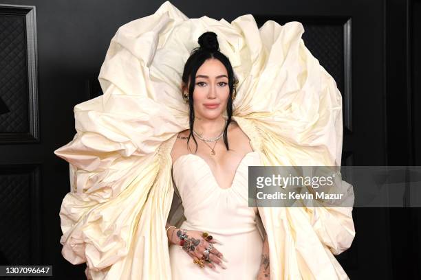 Noah Cyrus attends the 63rd Annual GRAMMY Awards at Los Angeles Convention Center on March 14, 2021 in Los Angeles, California.