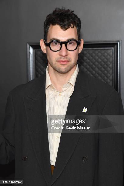 Jack Antonoff attends the 63rd Annual GRAMMY Awards at Los Angeles Convention Center on March 14, 2021 in Los Angeles, California.