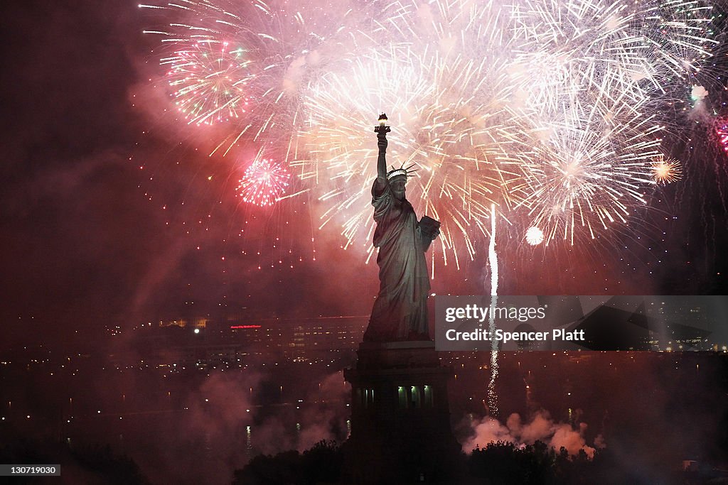 New York Celebrates 125th Anniversary Of The Statue Of Liberty