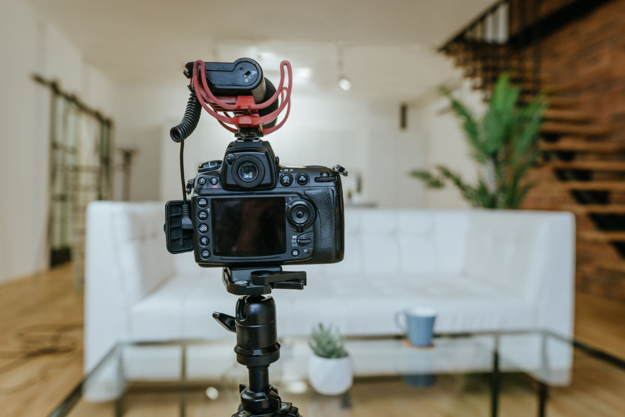 real estate video setup