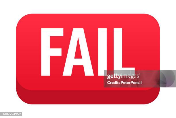 fail - button, banner, label template. vector stock illustration - missing poster stock illustrations