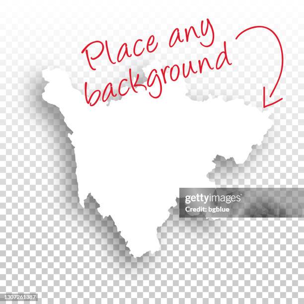 sichuan map for design - blank background - chengdu stock illustrations