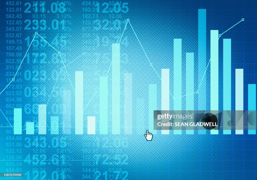 Statistics On Screen Math Bar Graph Statistics On Screen High-Res Stock Photo - Getty Images