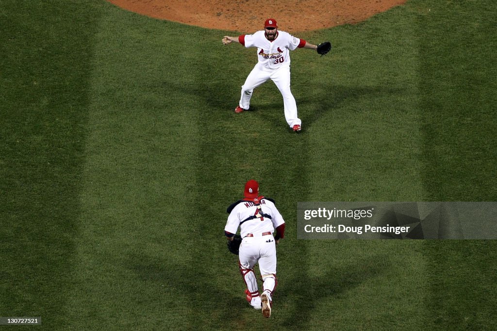 2011 World Series Game 7 - Texas Rangers v St Louis Cardinals