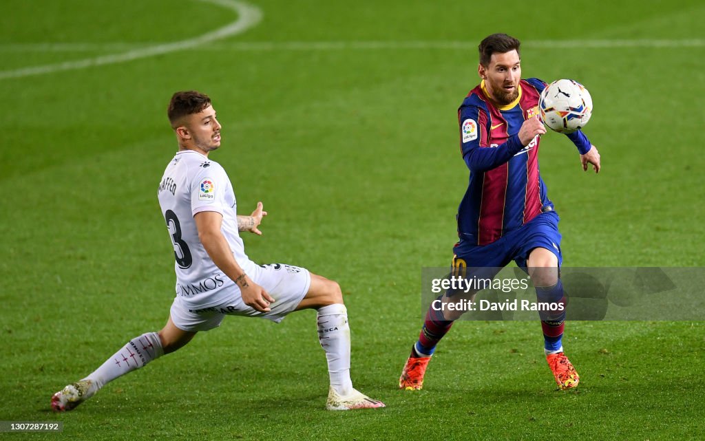 FC Barcelona v SD Huesca - La Liga Santander