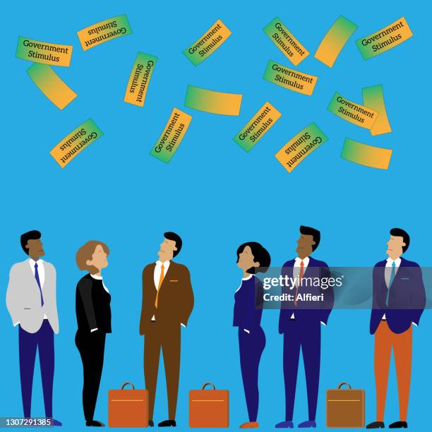 stimulus checks - stimulus check stock illustrations
