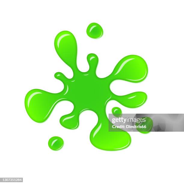 blob splash. slime isolated on white background. - explosion of apples stock illustrations
