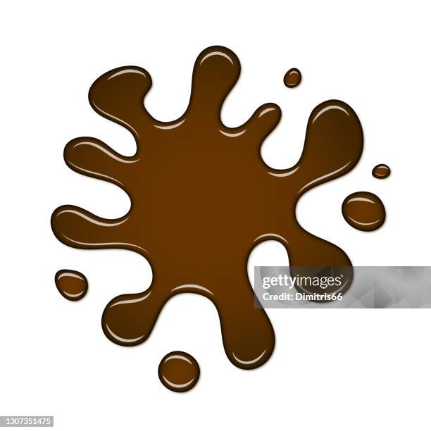 blob splash. slime isolated on white background. - puddle splashing stock illustrations