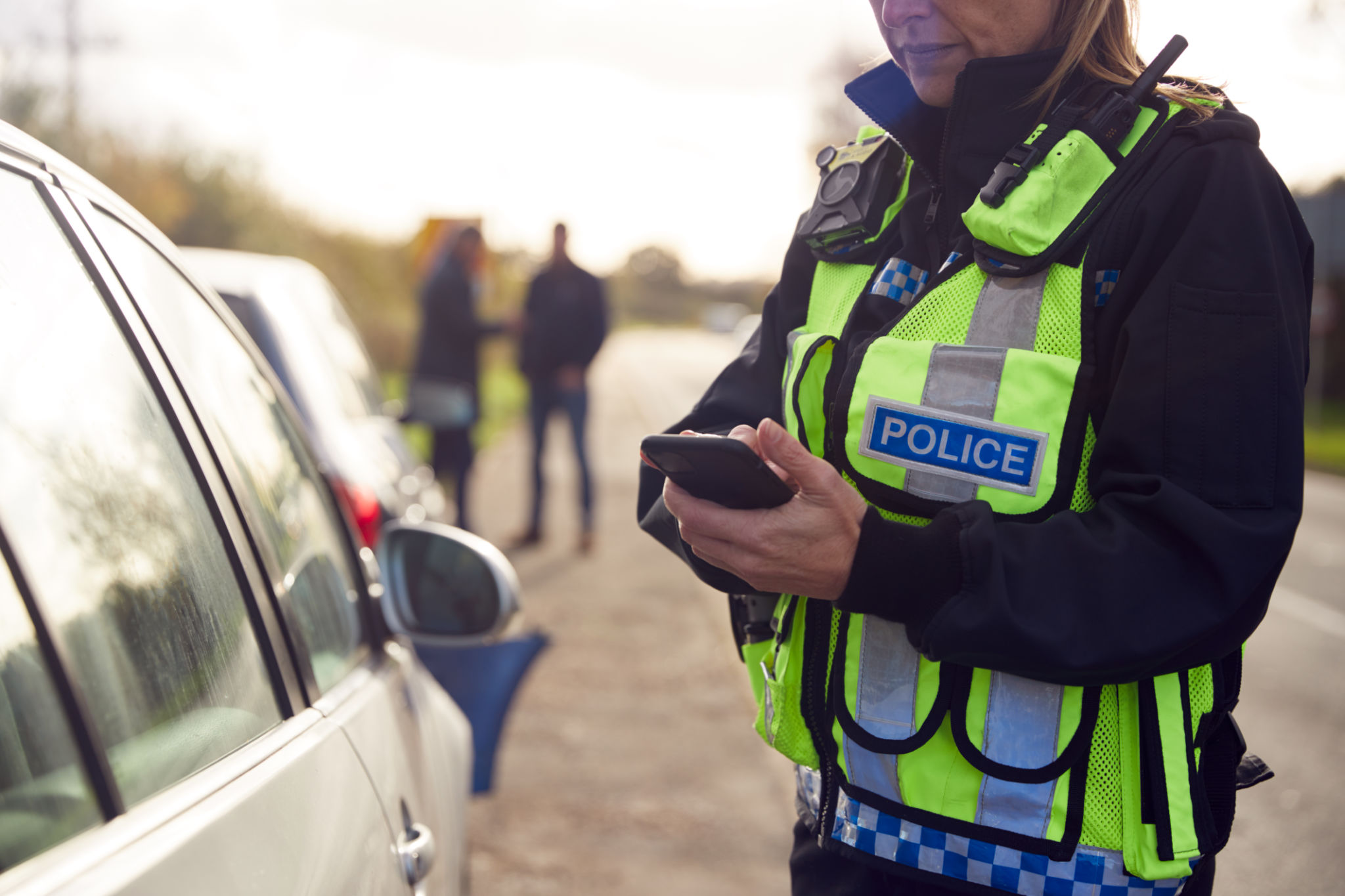 police road check