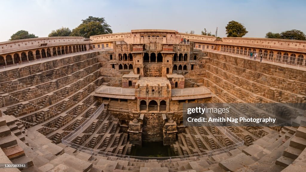 The famous Chand Baori Stepwell