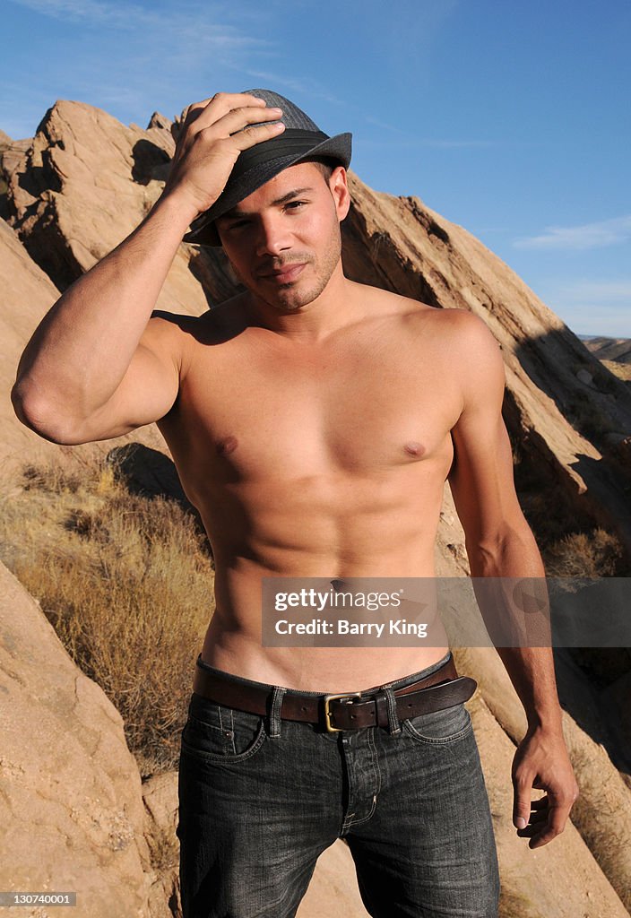 Acter Rene Actor Rene Rosado poses during a photo shoot on October 28, 2011 in ...