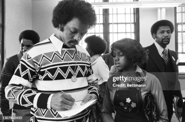 Jesse Jackson, at 36 a relatively young veteran of the Civil Rights struggle, is currently engaged in a campaign to make Black youth smarter, more...