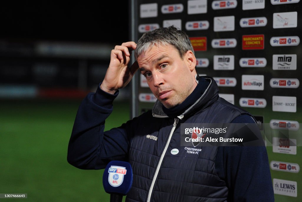 Cheltenham Town v Barrow - Sky Bet League Two