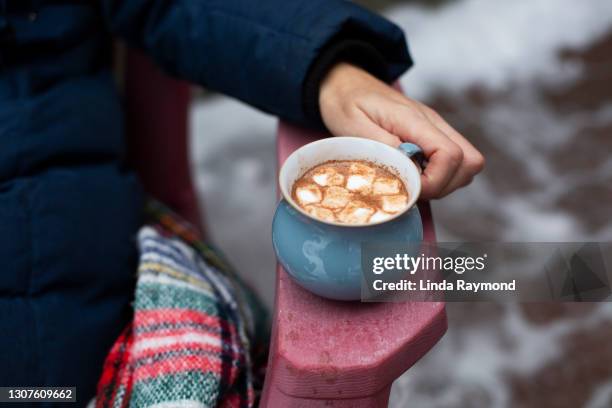 hot chocolate - chocolate cafe stock pictures, royalty-free photos & images