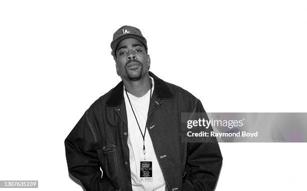 Rapper The D.O.C. Poses for photos backstage at The Arena in St. Louis, Missouri in December 1991.