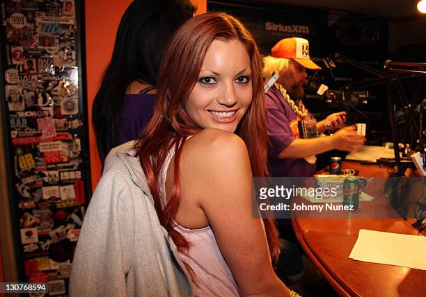 Jayden Cole visits The Whoolywood Shuffle at SiriusXM Studio on October 19, 2011 in New York City.
