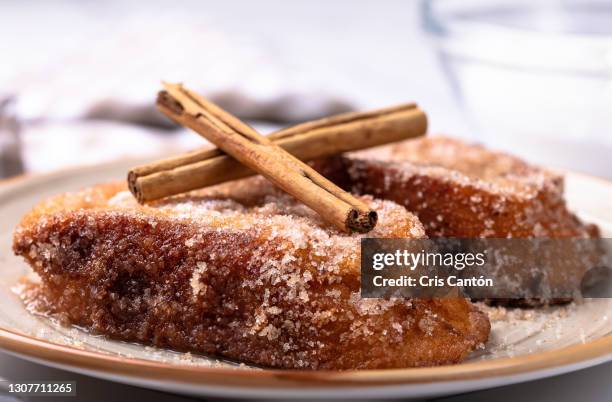 easter torrijas - toasted bread stock pictures, royalty-free photos & images