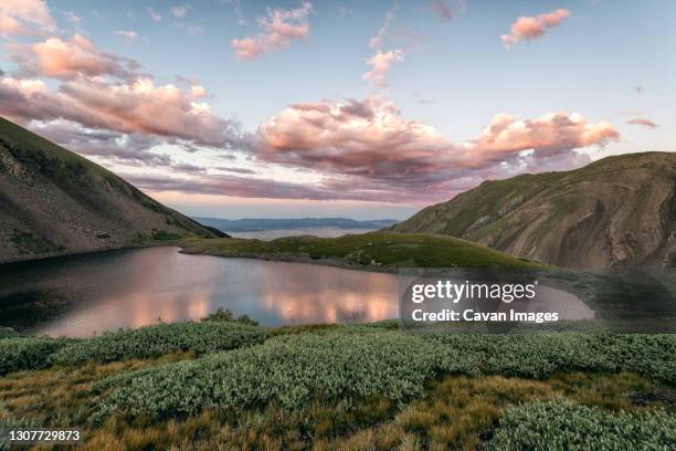 venable lake in the sangre de cristo wilderness, colorado - glen haven co stock pictures, royalty-free photos & images