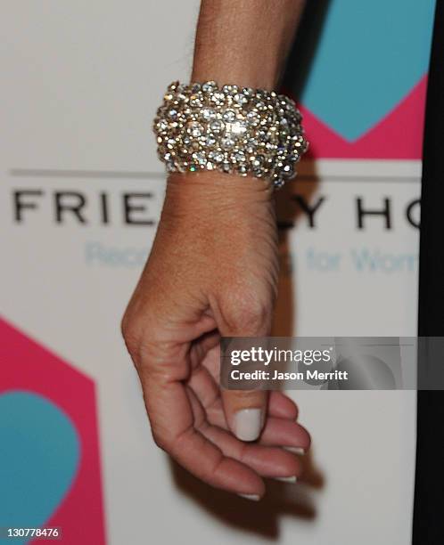 Jodie Fisher attends 'Giving Back' Friendly House LA's 22nd annual awards luncheon at The Beverly Hilton hotel on October 29, 2011 in Beverly Hills,...