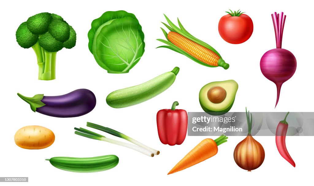 Ensemble de légumes