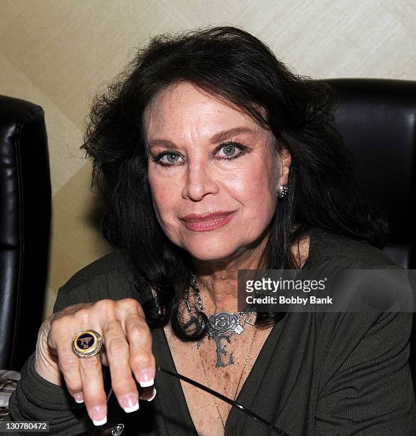 Lana Wood attends the 2011 Chiller Theatre Expo at the Hilton Parsippany on October 29, 2011 in Parsippany, New Jersey.