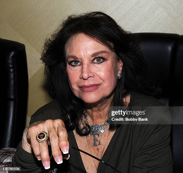 Lana Wood attends the 2011 Chiller Theatre Expo at the Hilton Parsippany on October 29, 2011 in Parsippany, New Jersey.