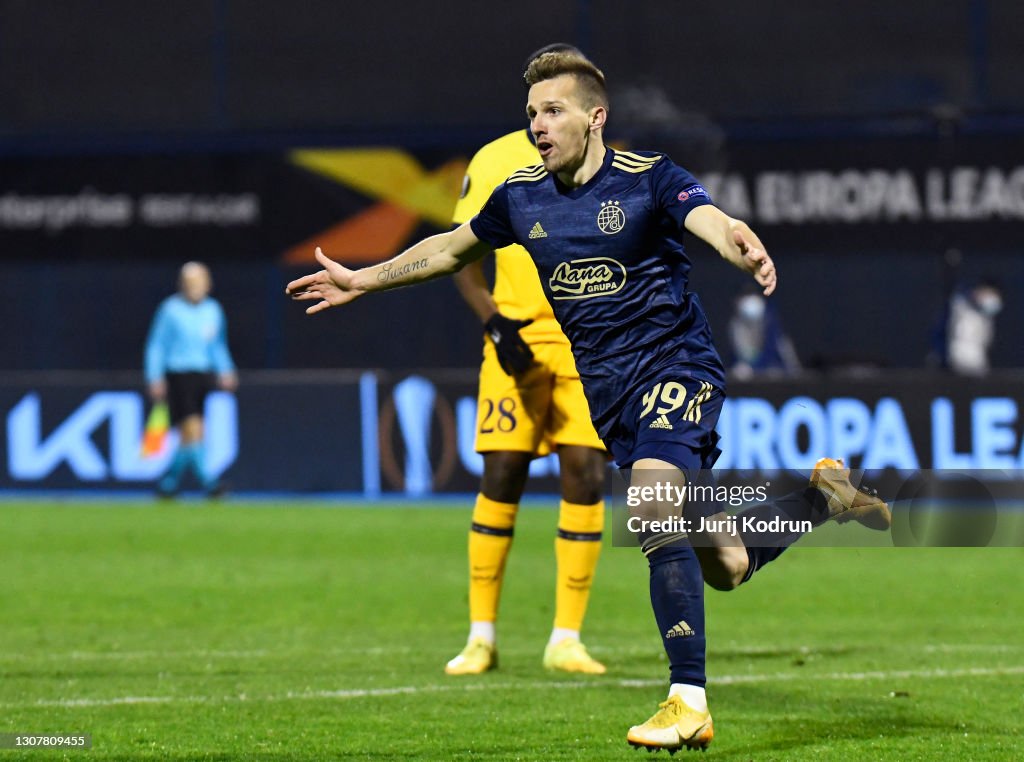 Dinamo Zagreb v Tottenham Hotspur - UEFA Europa League Round Of 16 Leg Two