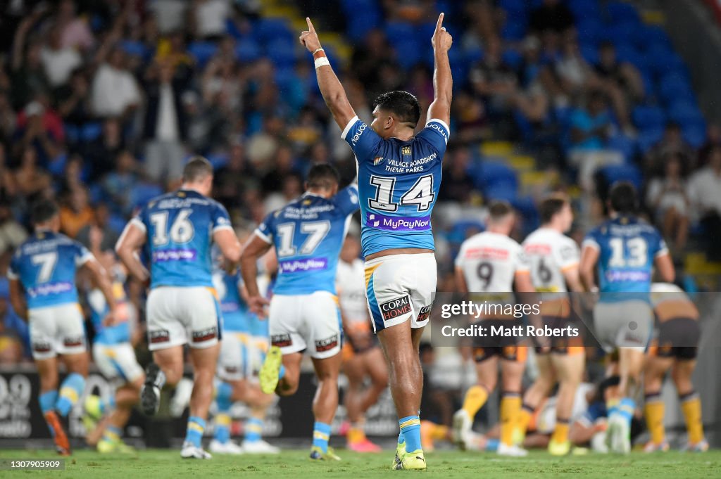 NRL Rd 2 - Titans v Broncos