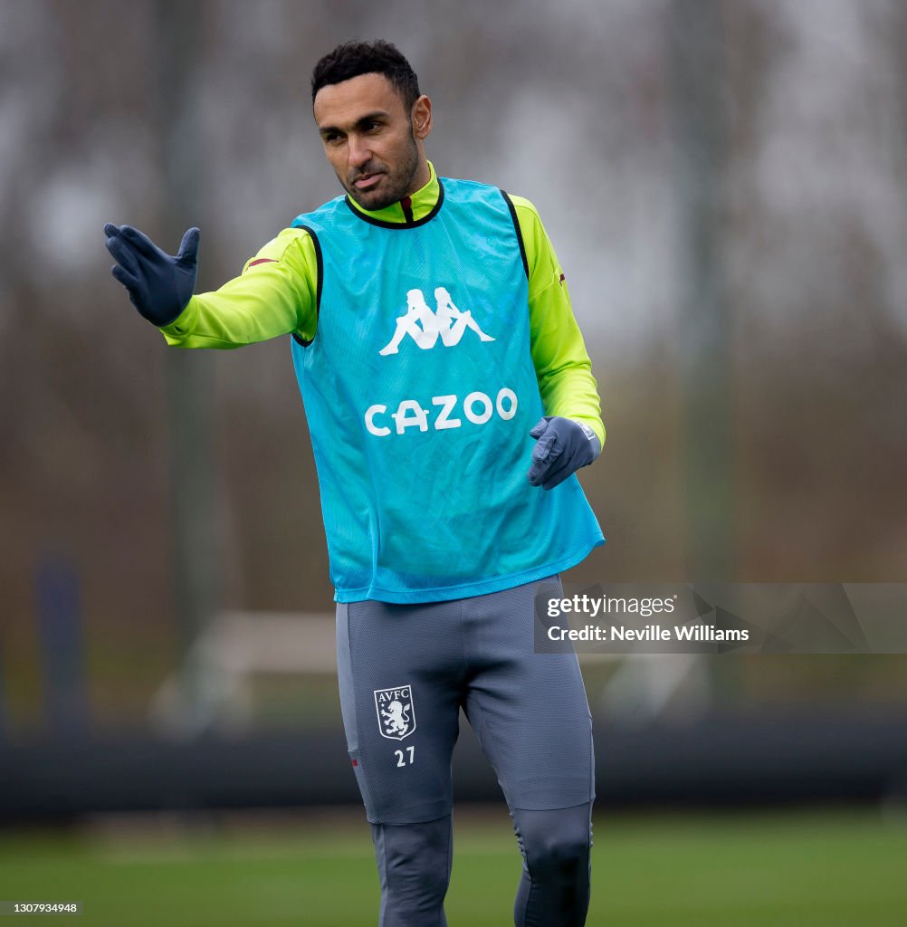 Aston Villa Training and Press Conference