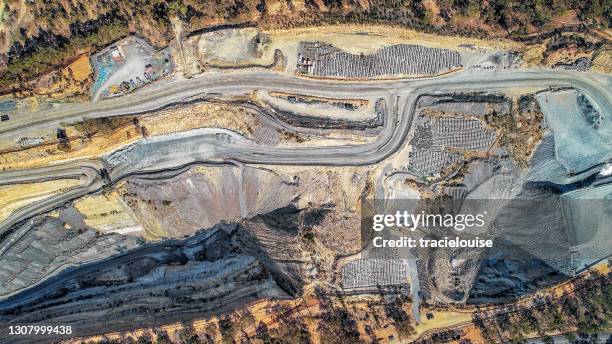 fosterville goudmijn - gold mine stockfoto's en -beelden