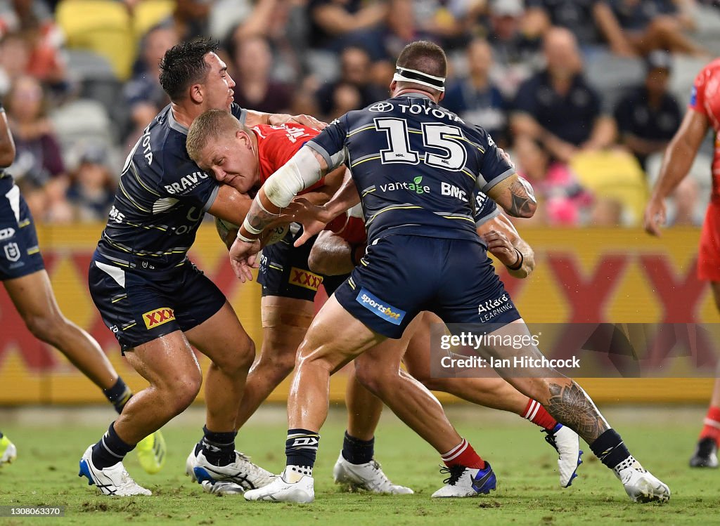 NRL Rd 2 - Cowboys v Dragons