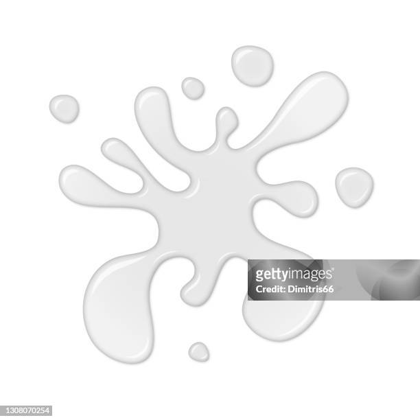 blob splash. slime isolated on white background. - syrup splash stock illustrations